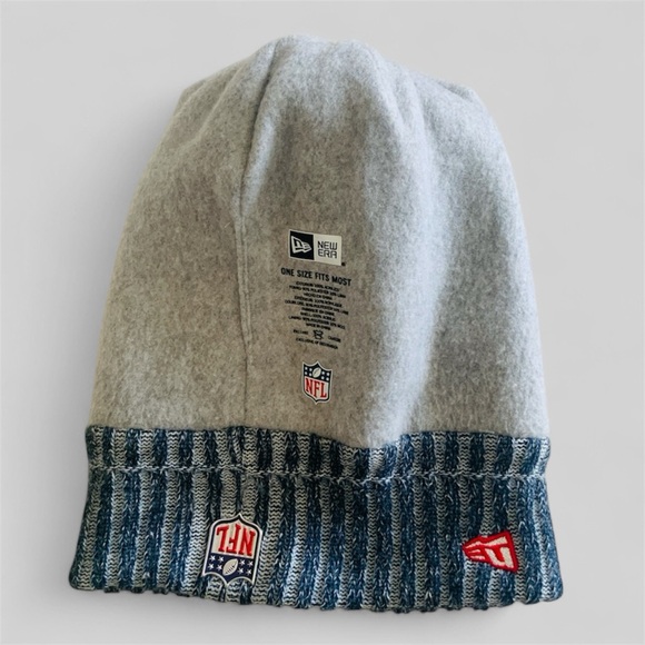 New England Patriots NFL Pom Pom Beanie Skull Cap Hat Embroidered NE Adults - Picture 3 of 13